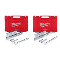 Milwaukee 50 pezzi Metric Ratchet e Presa Meccanica Strumento, 1/2 in.
