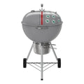 Weber, 22, Original Kettle Premium Ohio State University 22 in. barbecue a carbonella in Grigio