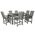 Angolo esterno rettangolare balcone altezza pranzo Set 7 pezzi, Lehigh