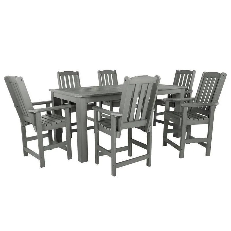 Angolo esterno rettangolare balcone altezza pranzo Set 7 pezzi, Lehigh