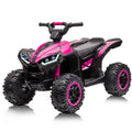 9, 5 in., 9, 5 in. 12V Powered Kids Ride su ATV Giocattolo dell'automobile con e luci LED, telecomando, 12V, 9.5 in, Rosa, Veicoli elettrici per bambini