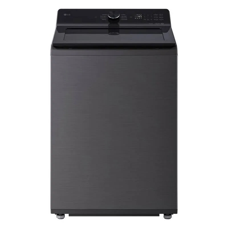 4-way LG 4 vie SMART Rondella per carico superiore, 4. 8 cu. ft, scarico facile e AI Sensing, nero, 4.8 cu.ft