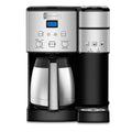 Cuisinart 10-Cup, Caffettiera termica e Brewer mono-serve, Cromo spazzolato, Macchine per caffè