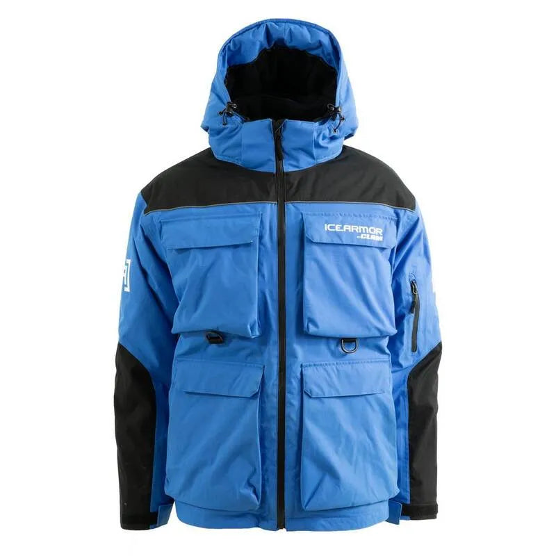 Unbranded, Rise V3 Parka, Blu, Nero, XL, Attrezzatura di pesca sportiva, Blu/nero