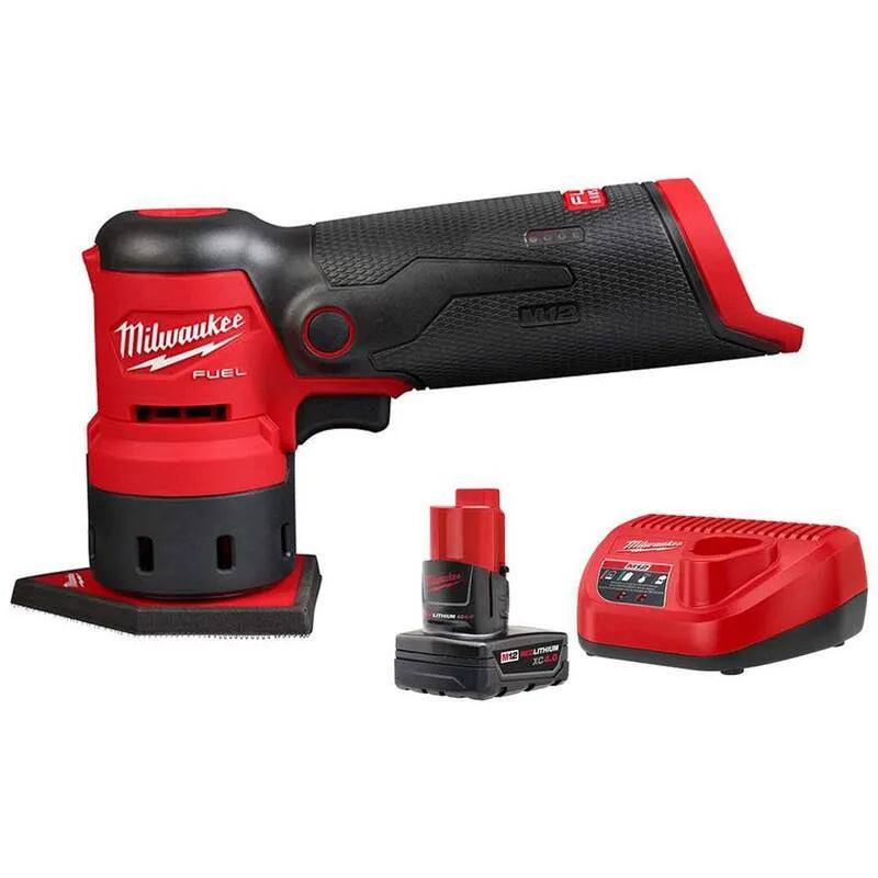 Kit di avviamento batteria Milwaukee 12-Volt, Design senza fili, M12, 4. 0Ah, senza spazzole, 4.0Ah