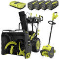 RYOBI a 2 stadi, 40V, 24 in., Design senza fili, batterie e caricabatterie, senza spazzole