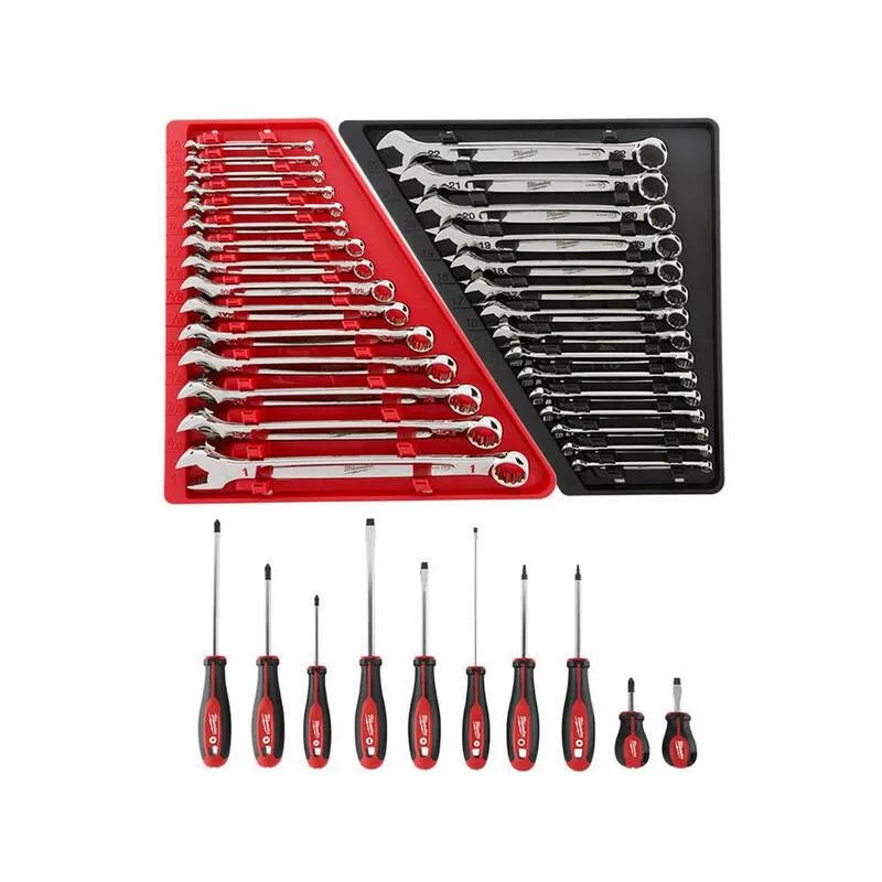 Milwaukee 40 pezzi SAE e strumento meccanico a chiave metrica
