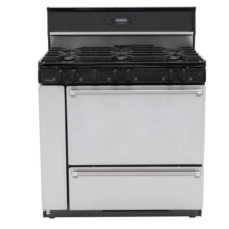 Gamma di gas, Acciaio inossidabile, 36 in., 3. 91 cu. ft, ProSeries, 3.91 cu. ft, Acciaio inox, Cucine a gas con forno singolo