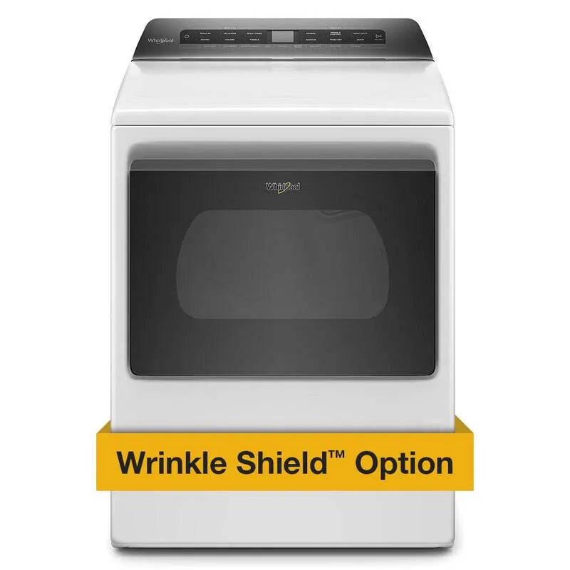 Whirlpool Bianco a carica frontale Asciugatrice elettrica, 7. 4 cu. ft, 7.4 cu. ft