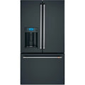 Cafe Frigorifero, 27. 8 cu. ft, ENERGY STAR Certificata, impronte digitali Resistant ENERGY STAR, Matte nero, 27.8 cu. ft