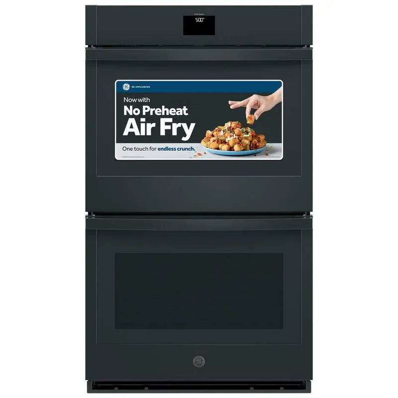 GE doppio forno a parete Smart Convection, cottura a convezione, 30 pollici, nero, 30 in