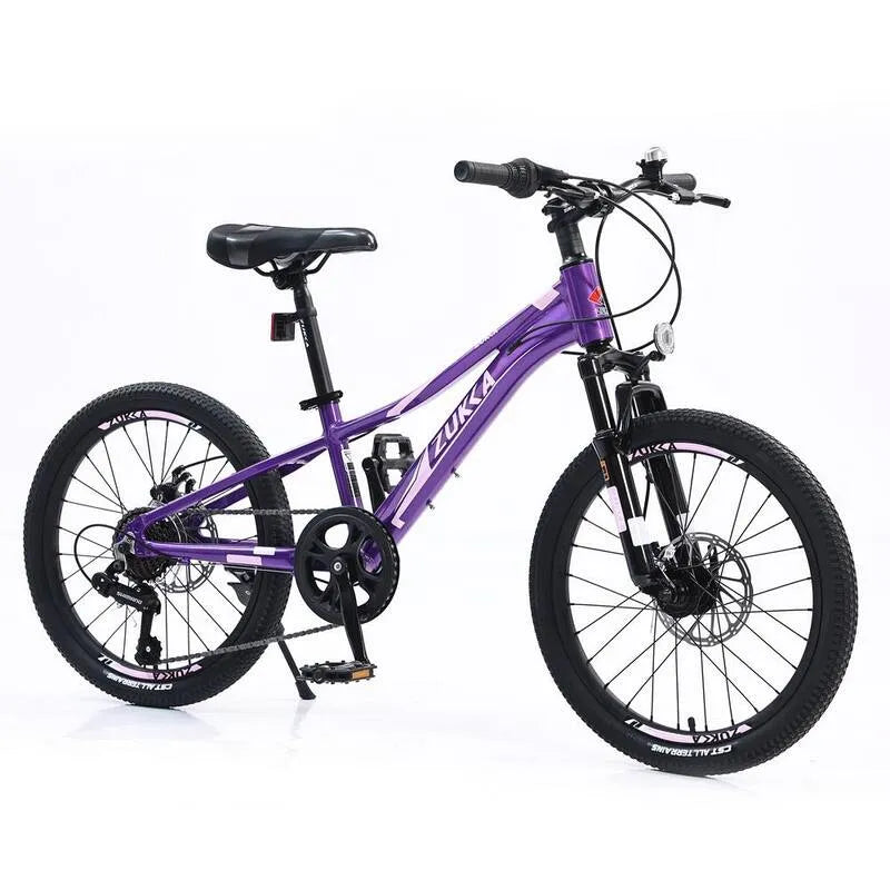 7-velocità Mountain Bike in viola per bambini, 20 in.