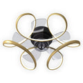 LED oro Petal-Shaped ha lasciato luce 6-velocità, da interno, 14. 96 in., App e portatile remoto, 14.96 in