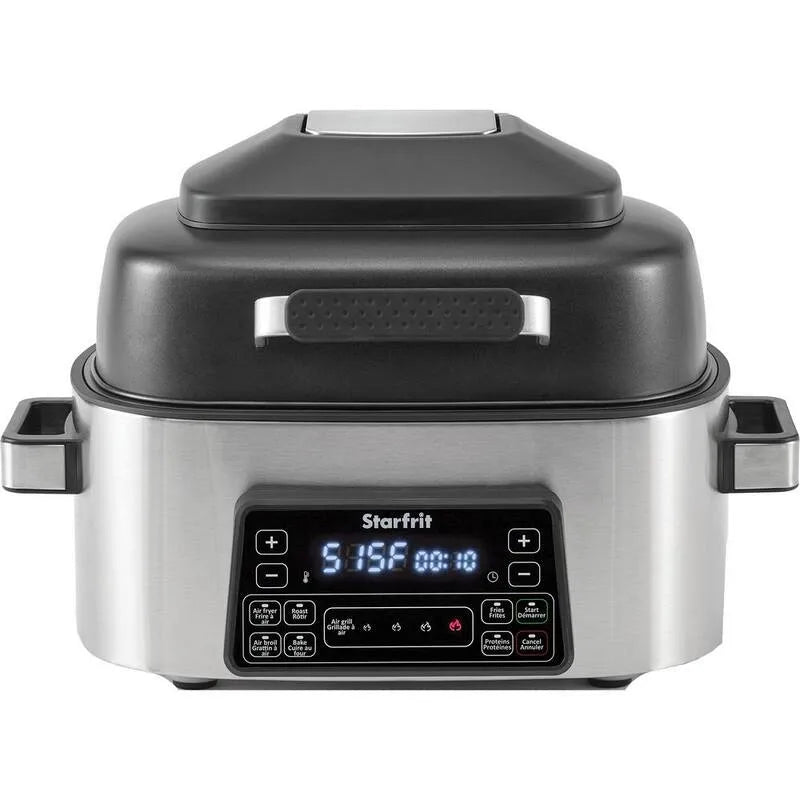 Friggitrice ad aria, Acciaio inossidabile, 6. 3 Qt, Cuoco controsoffitto ad aria calda, da interno, 6.3 Qt