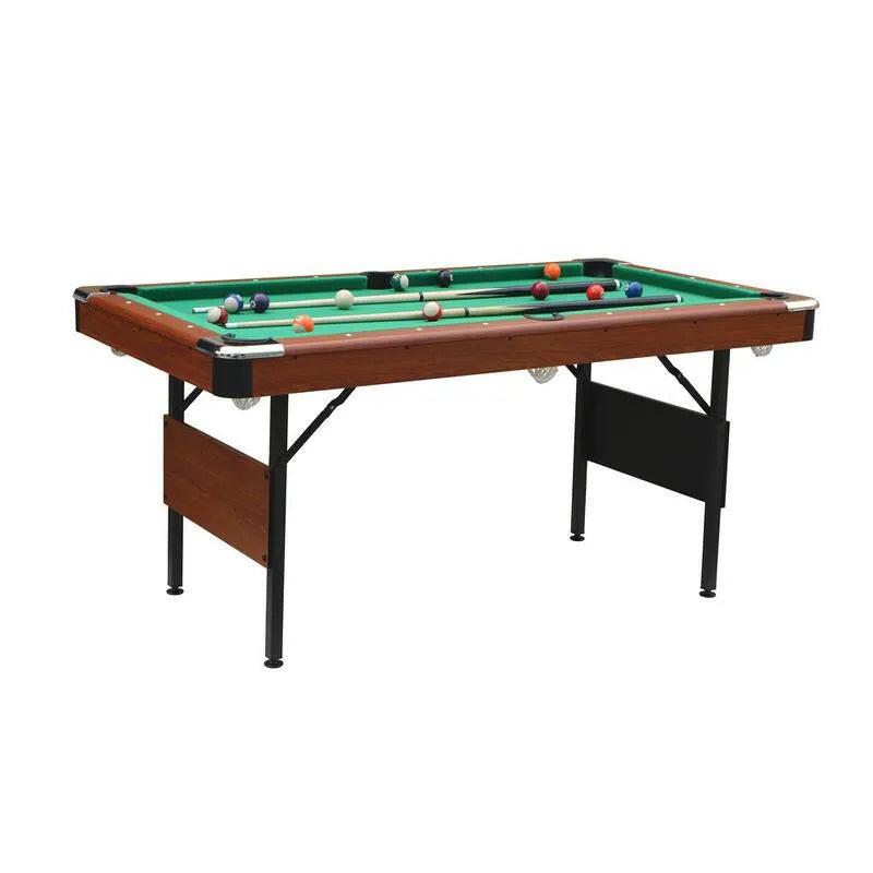 Clihome, 65 in. Tavoli da piscina e tavoli da gioco in verde, Tavolini da tavolo
