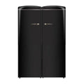 Frigorifero Congelatore-11, ENERGY STAR Certificata, 8. 3 cu. ft, Energy star Classic Retro Upright congelatore-11 cu. ft, Nero, 8.3 cu.ft