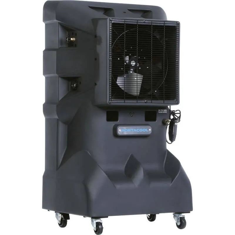 Ciclone 140 3900 CFM Raffreddatore di evaporazione portatile a singola velocità per 900 mq, Design compatto portatile