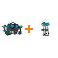 Kit Combo avvitatore a impulsi 2Pc Makita BONUS 18V, progettazione senza fili, senza spazzole