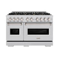 Bruciatore Dual Fuel cucina 8-Burner, 48 in., Acciaio inossidabile, Classic
