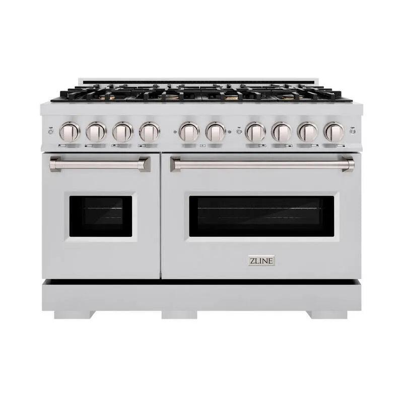 Bruciatore Dual Fuel cucina 8-Burner, 48 in., Acciaio inossidabile, Classic