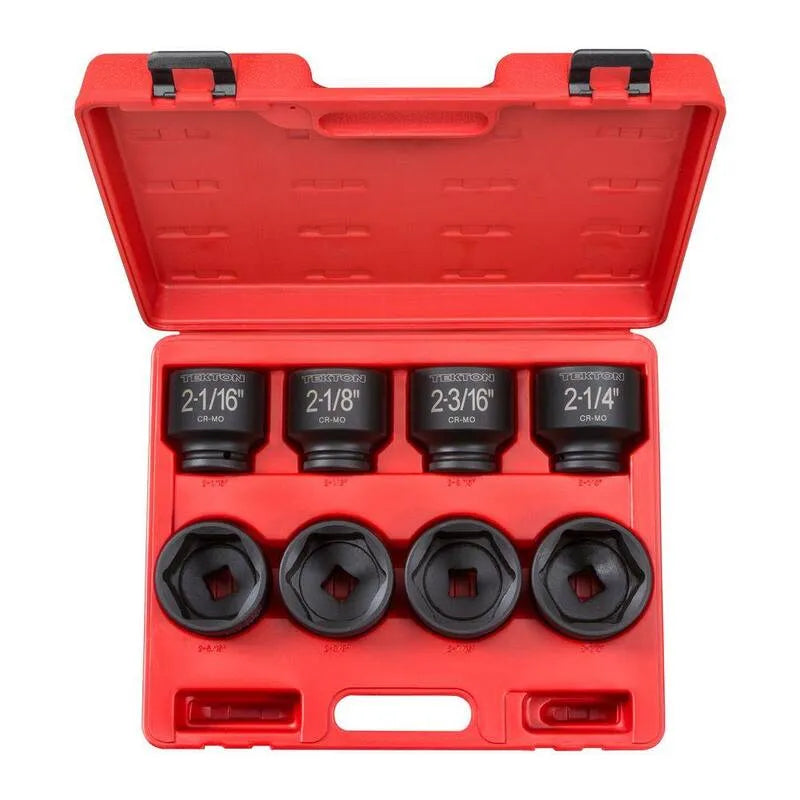 Set di presa a pressione a impatto superficiale a punto 6, 3/4 in., 2 in., 2-1/2 in. 6-Point Set di presa a bassa pressione