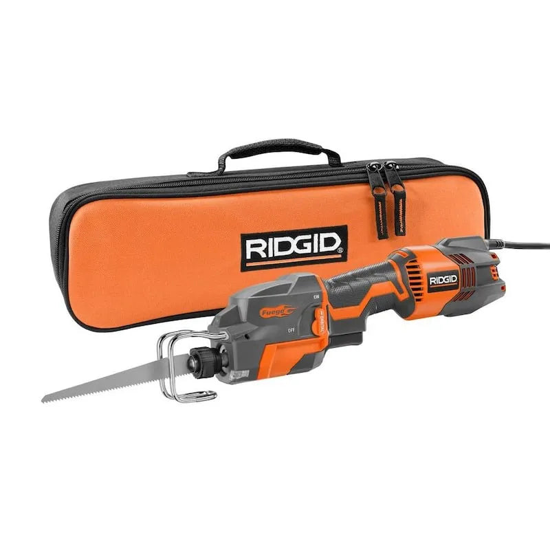 RIDGID, Thru Cool 6 Amp Cordato Kit di Sega di Ricipriota Orbitale