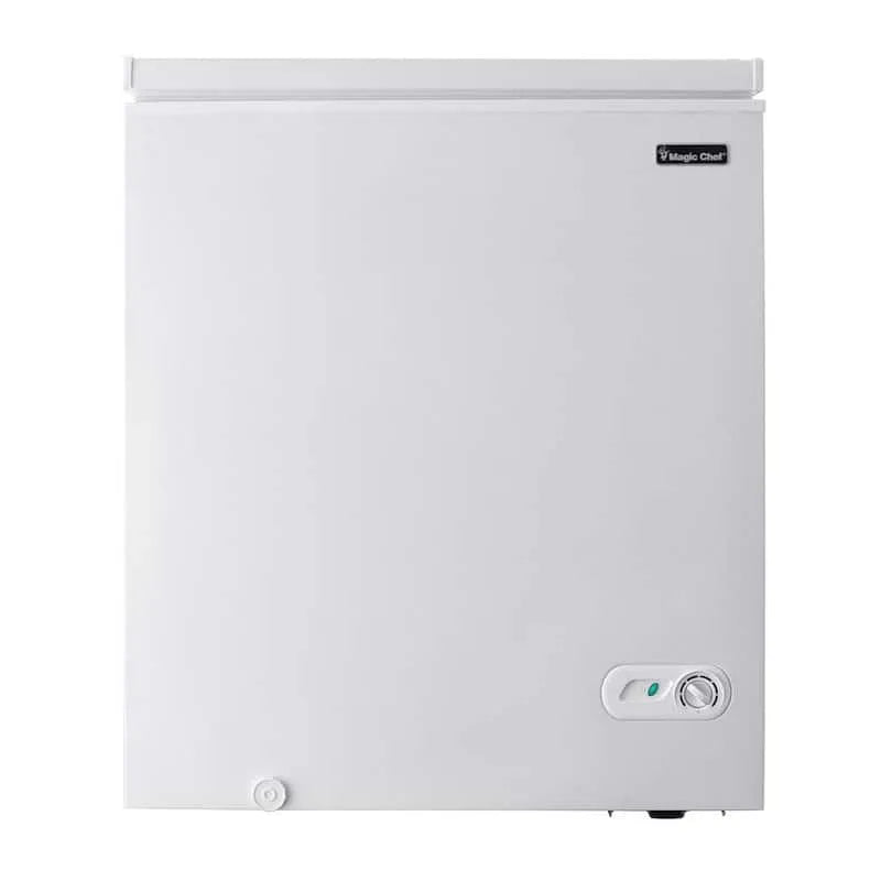 Magic Chef Congelatore di chef magico, 5. 0 cu. ft, petto, bianco, congelato cibo elettrodomestici, 5.0 cu. ft