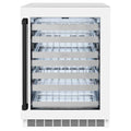 44 bottiglie 44-bottiglia, touch Controls, doppia-basket cottura, 24 in., bianco, nero opaco