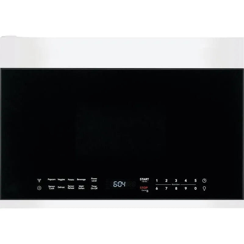Frigidaire, 1. 4 cu. ft. Over-il-cucina Microonde in Bianco, Sensore automatico di tecnologia di cottura, 1.4 cu. ft