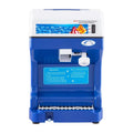 VEVOR, 40 once. Macchina blu del cono della neve Crosher ghiaccio rasato elettrico 250W macchina da barba del ghiaccio del piano da tavolo 265 lb. /hr, Macchine per coni, 40 oz