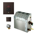 Generatore, vasca da vapore da 7. 5kW con iTempo AutoFlush Square Package in bronzo Rubbed olio