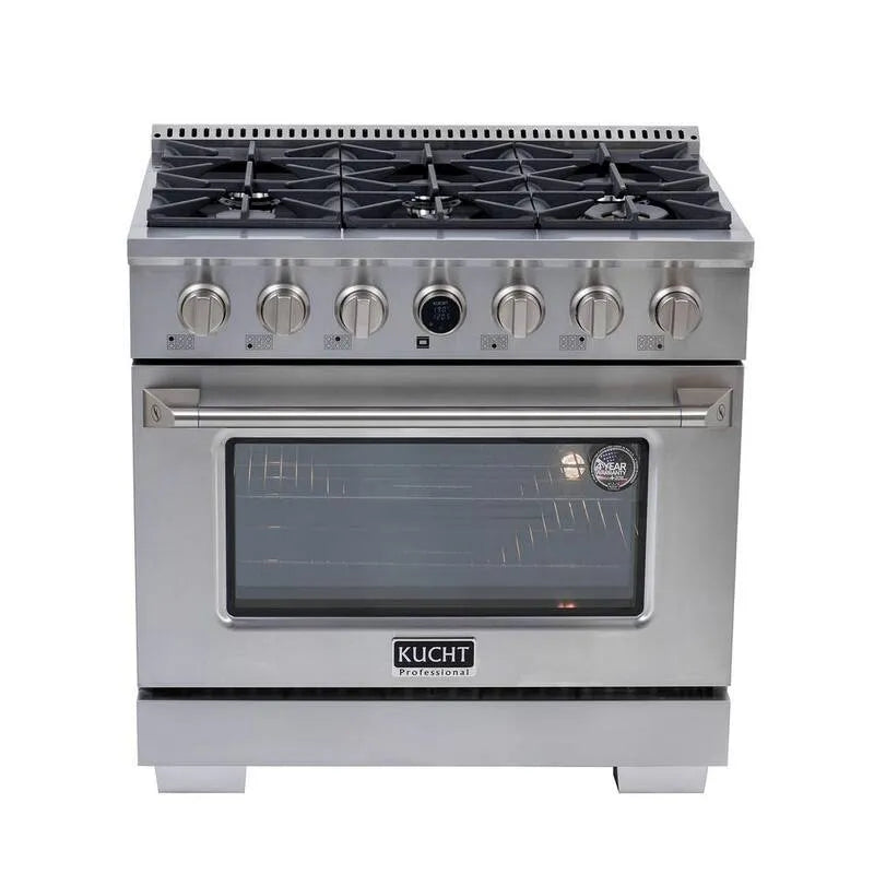 Smart Thermostat 6-Burners, 36 in., 5. 2 cu. ft, Acciaio inossidabile, Propane liquido, 5.2 cu. ft