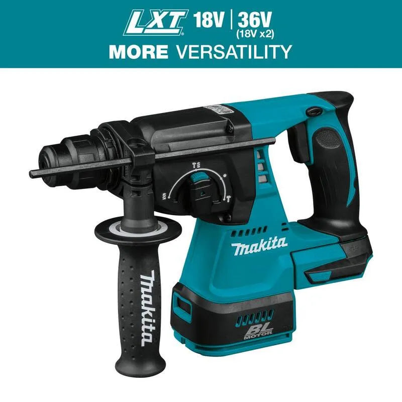Makita trapano a percussione, 18V, 1 in., senza fili, progettazione senza fili SDS-Plus Concrete/Masonry martello rotante trapano