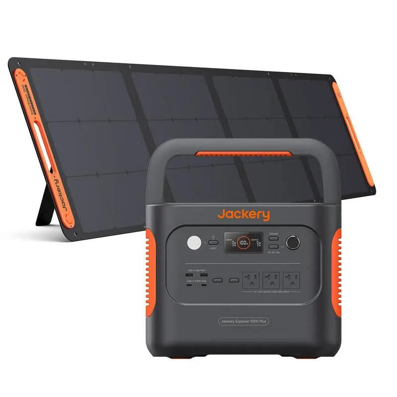 Rated/4000W Generatore, 2000W nominale 4000W picco pulsante di avvio del generatore solare 1000 Plus con un pannello solare 200W per esterni e backup casa