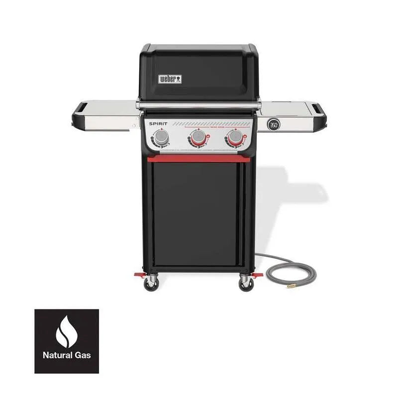 Weber EP-325 Burner barbecue a gas naturale, 3-Burner, Nero, Griglie di gas naturali