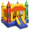 per la sicurezza, Cloud 9 Grade commerciale Crayon Castello Bounce House con tetto incorporato e fuga di emergenza