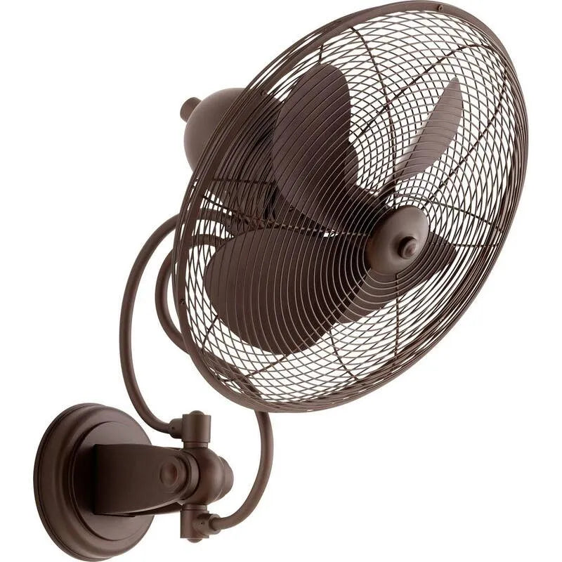 Ventilatore da soffitto, 14 pollici, da interno, da esterno, Bronzo, Cirgolazione dell'aria a controllo remoto