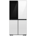 Samsung 4-Door, Bespoke Flex con zona bevande in vetro bianco