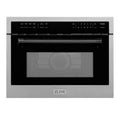 Forno a microonde 1000-Watt, Acciaio inossidabile, 24 in., Autografo, Nero opaco