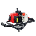 1-uomo, 63 cc V-tipo 1-Man 2-Stroke gas post Hole Digger Auger Powerhead, EPA certificata, Nero, Trivelle