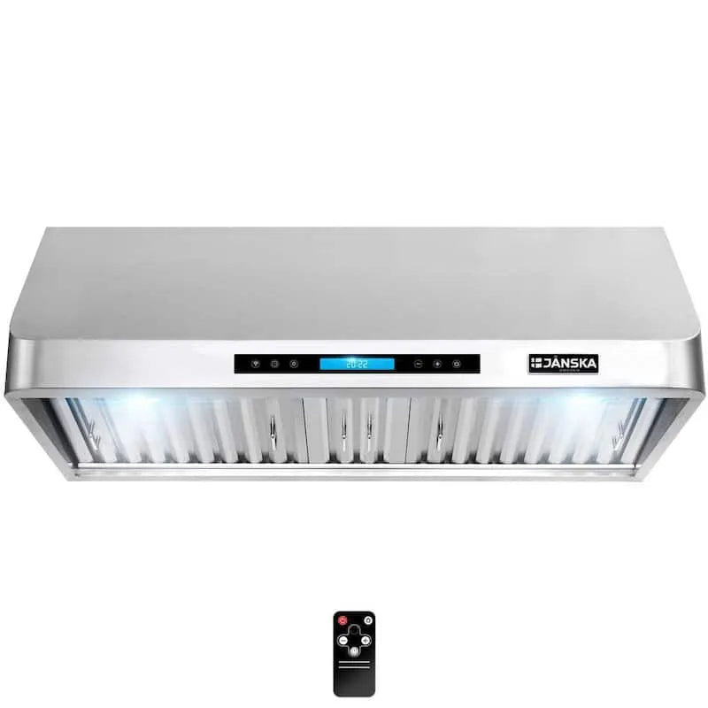 Cappa aspirante, Cappa, 900 CFM, 36 in., Controllo di tocco, Acciaio inossidabile, luci LED, Sotto gabinetto