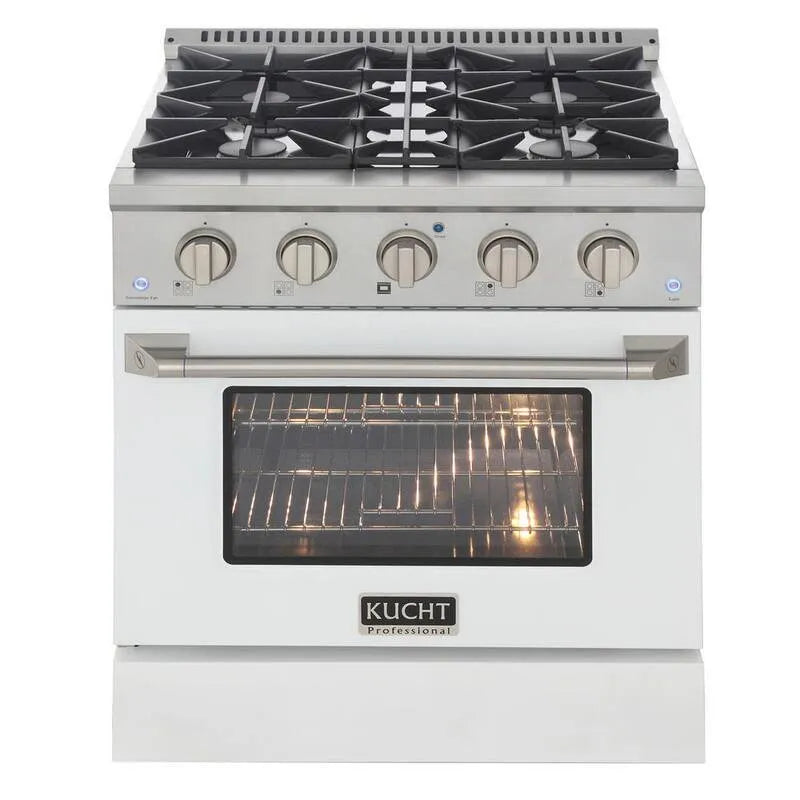 Doppio serbatoio carburante, Convection Cooking, 30 in., 4. 2 cu. ft, Bianco, 4.2 cu. ft