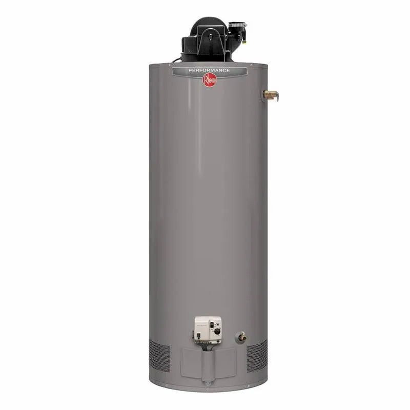 Rheem 6-Year, 40 Gal, 40000 BTU, Gas naturale, Performance 40 Gal. formato alto 40000 BTU Gas naturale Vent scaldacqua con Garanzia, 40,000 BTU