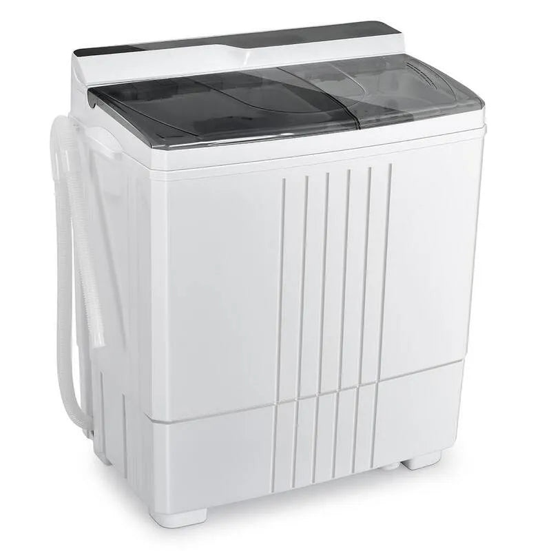 Lavatrice, Design compatto portatile, 2. 4 cu. ft, bianco, 2.4 cu.ft