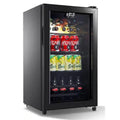 Krib Bling, 15. 75 in. Bottiglie a singolo punto 60-Wine e 120 lattine bevande refrigeratore bevande e cantinetta vino in nero, Frigoriferi per bevande e vino, 15.75 in