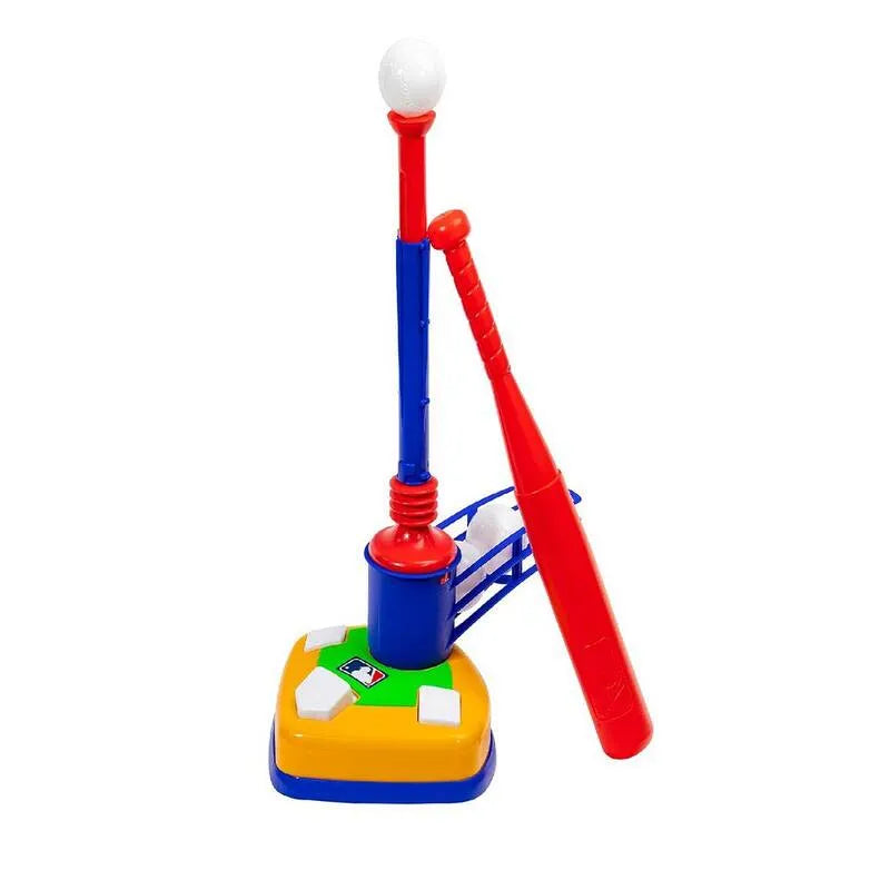 Teeball Tee Pitching Machine 2in1, Rosso, Blu