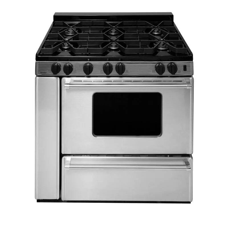 Gamma di gas, 36 in., 3. 91 cu. ft, Acciaio inossidabile, ProSeries, 3.91 cu. ft, Acciaio inox, Cucine a gas con forno singolo