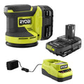RYOBI Kit Sander a orbita casuale, 18V, 5 in., Design senza cordone, 4. 0 Ah, 2. 0 Ah, 4.0 Ah, 2.0 Ah