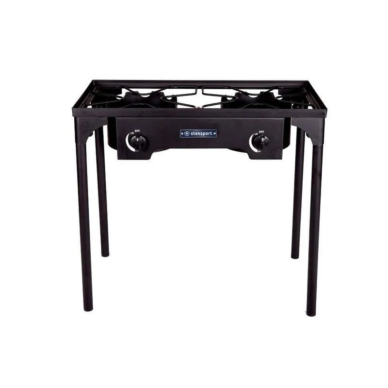 Bruciatori e Stand, 2-Burner Base Camp Stove, Ferro da stiro