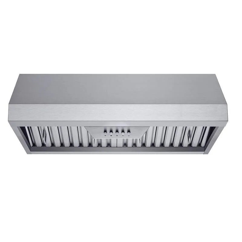 Cappa aspirante, Cappa, Acciaio inossidabile, 330 CFM, 30 in., Sistema di ventilazione e scarico della cucina, Sotto gabinetto, Acciaio inox, Cappe sottopensile